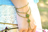 Jasmine Chain Hand Bracelet